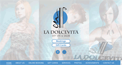 Desktop Screenshot of ladolcevitadayspa.com